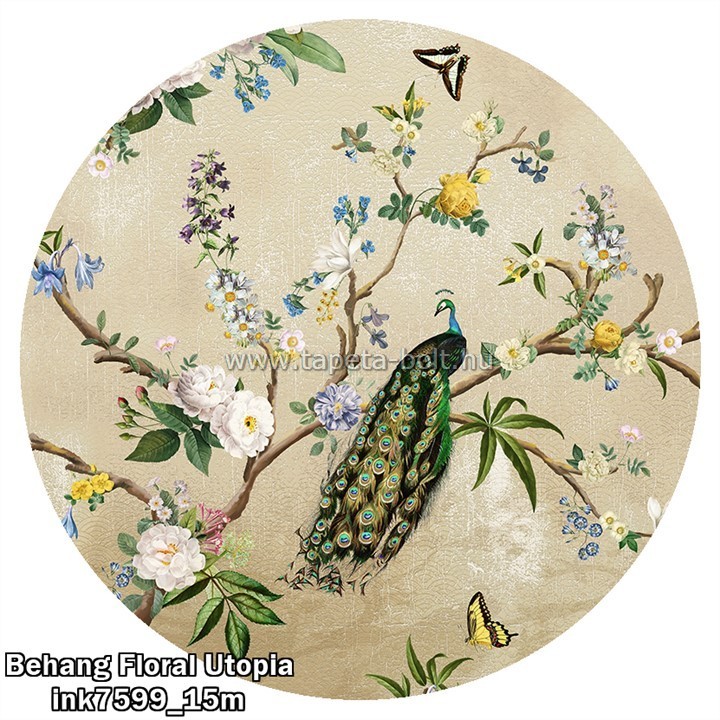 Behang Floral Utopia ink7599 15m