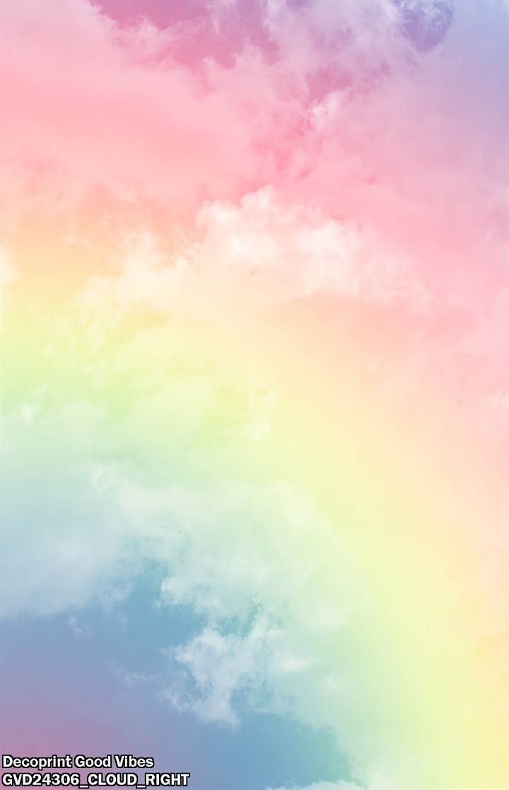 Decoprint Good Vibes GVD24306 CLOUD RIGHT