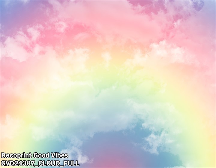 Decoprint Good Vibes GVD24307 CLOUD FULL